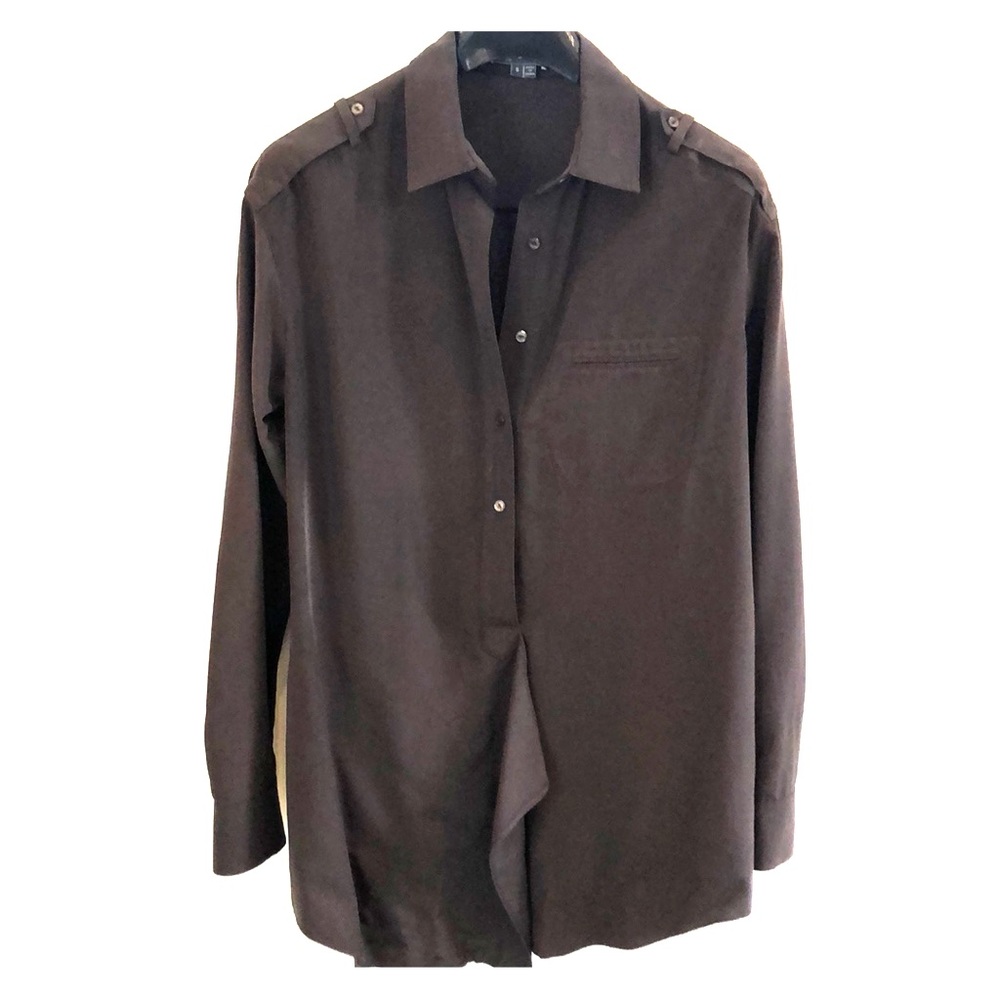 Vince mink brown blouse